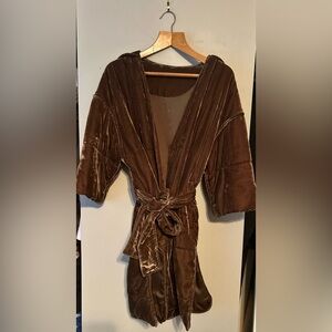 Thick Velvet cardigan